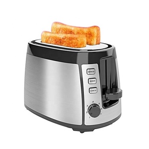 2-teiliger elektrischer <span class=keywords><strong>Toaster</strong></span> aus Edelstahl mit automatischer Funktion und Bagel-Option 800-<span class=keywords><strong>Watt</strong></span>-3-in-1-<span class=keywords><strong>Toaster</strong></span> für Brot - Product Image 2