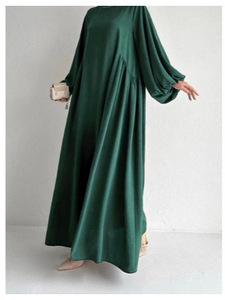 Robe longue de style ethnique pour femmes, vêtements modestes, tendance <span class=keywords><strong>TikTok</strong></span>, stock d'usine - Product Image 4