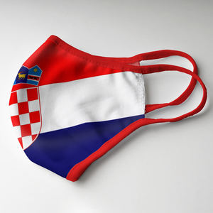 Masker kain motif kustom Aksesori permainan olahraga kipas sepak bola Semua masker bendera negara - Product Image 4
