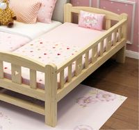 AILICHEN Lit simple pour enfants avec garde-corps garçon et fille lit simple princesse