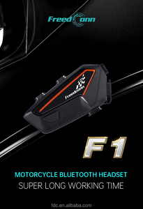 <span class=keywords><strong>FreedConn</strong></span> F1 Strong Bass para <span class=keywords><strong>Bluetooth</strong></span> Intercomunicador CVC Ruído Redução Tecnologia 1100mAh Impermeável ABS Motocicleta Intercomunicador - Product Image 2
