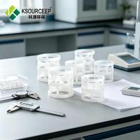 Anneaux en plastique Pall de 50 mm, emballage haute efficacité pour colonne de récupération de solvants