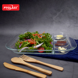 <span class=keywords><strong>Assiette</strong></span> <span class=keywords><strong>en</strong></span> <span class=keywords><strong>verre</strong></span> divisée avec 4 compartiments, assiettes à dîner divisées, <span class=keywords><strong>assiette</strong></span> à petit-déjeuner avec séparateurs - Product Image 6