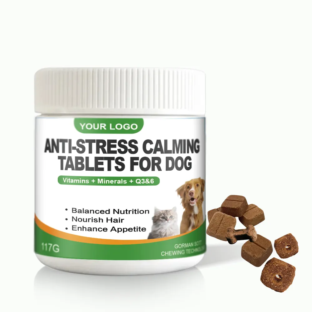 Pet Health Care Anti-Stress Beruhigende Kau mittel Hunde ergänzung Beruhigende Tabletten für Hunde