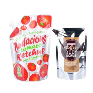 Miaowadi 定制规划饮料液汁吸嘴袋塑料包装自立式侧吸嘴袋 - Product Image 1