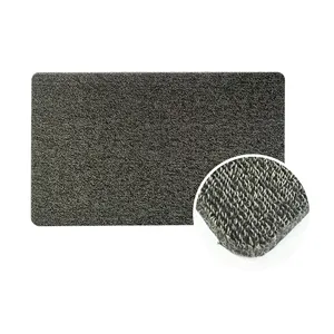 Anti slip eco-friendly custom waterproof striped pvc floor loop mat PVC Coil doormat anti fatigue Indoor Outdoor Rug