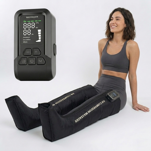 Cordless Sequential <b>Air</b> Compression Massage Therapy Sports Fast Recovery <b>Boots</b> Leg Massager for Blood Circulation - Product Image 1