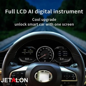 Pour LEXUS LX570 2007-2015, tableau de bord numérique LCD, GPS, compteur de vitesse, groupe d'instruments, cockpit virtuel, tachymètre, odomètre - Product Image 2
