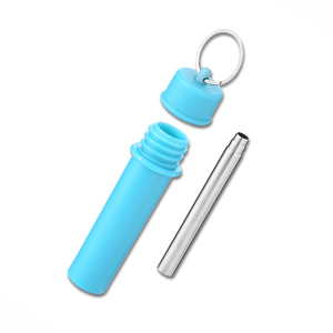 Bộ Ống Hút Bằng Thép Không Gỉ Gấp Gọn Có Thể Tái Sử Dụng Với Chổi Ống Hút Ống Lồng Ống Hút Kim Loại 18/8 304 Có Thể Tái Chế Có Thể Điều Chỉnh - Product Image 1