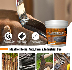 Convertisseur de rouille et apprêt métallique 2-en-1 – Peinture anti-rouille pour métaux corrosés – Revêtement anti-corrosion – Peinture à la rouille – Inhibiteur de corrosion - Product Image 4