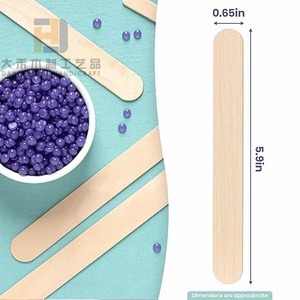 150PCS đa chức năng bằng gỗ tẩy lông Popsicle <span class=keywords><strong>Craft</strong></span> Stick DIY gỗ sáp thủ công Gậy cho lưỡi depressors Ice Cream <span class=keywords><strong>Craft</strong></span> dự án - Product Image 2