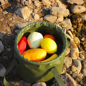 Sac à eau pliable portable en PVC 5L Devance DV-00210 pour le camping, la pêche, les voyages et les activités multisports, couleur personnalisable - Product Image 1