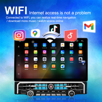 Reproductor Multimedia Navihua con Android Auto, Pantalla Táctil de Audio de 15.6 Pulgadas, Reproductor de DVD para Automóvil con Carplay para Toyota 4Runner 2010-2022