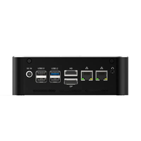 Mini-PC 11 Pro Mini-Computer mit AMD Ryzen 9 6900HX (8C/16T bis 4,9 GHz), 32G DDR5 + 500GB M.2 2280 NVMe SSD, WiFi 6E, RJ45 2.
