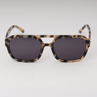 Lunettes de soleil rétro pour hommes à double pont, monture intégrale en acétate écaille, protection UV400, verres CR39, en stock