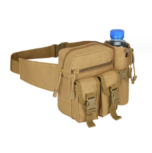 WB02 Venta al por mayor de fábrica: Riñonera táctica Molle para senderismo y running, bolsa de cintura para teléfono móvil, cinturón deportivo. - Product Image 3