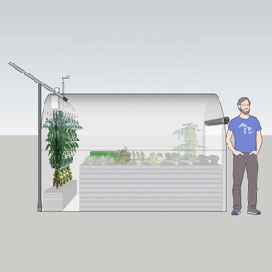 Bac de jardin elliptique carré auto-arrosant écologique en acier galvanisé pour légumes et plantes vertes, idéal pour la maison et la vente en gros, fabriqué en Chine - Product Image 1