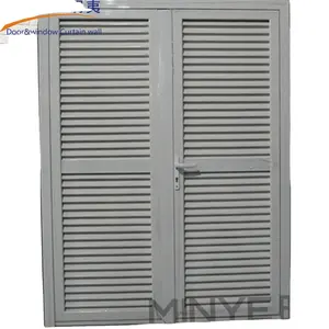 Louver Aluminium Tetap Desain Anti-angin, Shutter Perkebunan Aluminium