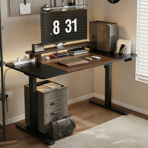 <span class=keywords><strong>Scrivania</strong></span> da Gaming AOR Wade1 con Telaio in Alluminio, Motore Nascosto e Sollevamento Automatico, Design Estensibile, Arredamento Moderno per Ufficio Commerciale - Product Image 2