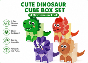 Wholesale Animal Theme Paper <b>Gift</b> <b>Box</b> Foldable Dinosaur Shaped <b>Empty</b> Mystery Blind <b>Box</b> <b>for</b> Children Party Surprise Packaging - Product Image 5