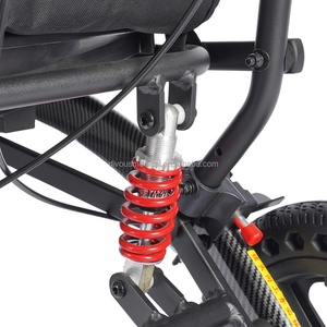Elder People Ultra-Lightly Folding Manual Travel Wheelchair Portable Airplane Cheap Wheelchair for <b>Disabled</b> Manual Wheelchair - Product Image 6