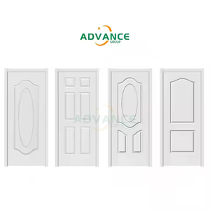 ประตูไม้โอ๊คสีทึบดีไซน์ทันสมัยสำหรับบ้าน - Product Image 4
