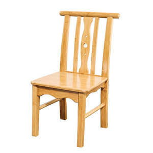 Bicheng <b>Bamboo</b> Chair 31x31x73cm Minimalist Design Restaurant Chair Durable Wooden Seat - Product Image 5