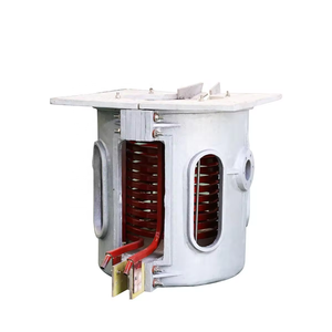 Four de fusion de fer, cuivre et aluminium500kg1000kg1500kg équipé de creusets, tours de refroidissement fermées, lingotières - Product Image 4