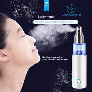 Mini ioniseur d'<span class=keywords><strong>eau</strong></span> portable 3-en-1 <span class=keywords><strong>de</strong></span> 30 ml, alimenté par batterie, brumisateur facial, pulvérisateur d'hydrogène pour la beauté, usage domestique et extérieur, cigarette électronique - Product Image 4