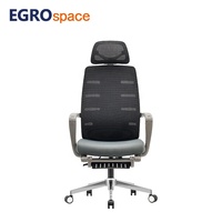 Chaise de bureau ergonomique professionnelle en maille avec support lombaire pour personnel, vente en gros EGROspace Factory