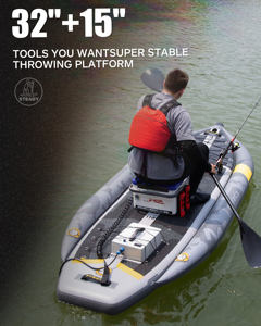 Venta al por mayor Stand <span class=keywords><strong>up</strong></span> Surfing SUP con <span class=keywords><strong>padel</strong></span> 600lb OEM personalizado PVC pesca canoa pesca kayak con mochila - Product Image 6