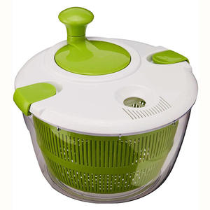 Essoreuse à salade manuelle grande capacité pour cuisine, séchoir à légumes, hachoir, essoreuse à salade à tirer - Product Image 1