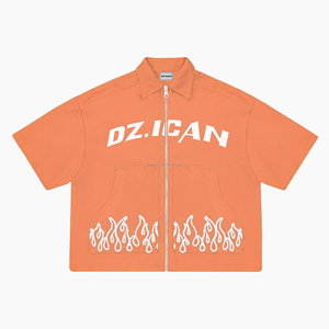 Camiseta con Logotipo Personalizado, Impresión Digital de Alta Calidad, Unisex, para Hombre, Talla Grande, Estilo Urbano, con Cierre, Fabricante - Product Image 4