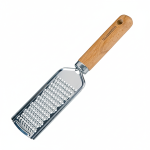 Rallador de mesa de bambú con mango de madera Logotipo láser Tabla de quesos y rebanadora Herramientas multiusos para frutas y verduras para uso doméstico en la cocina - Product Image 2