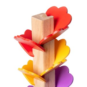 New Design Baby Wooden Rolling Ball Music <strong>Tree</strong> Montessori Educational Rainbow <strong>Marble</strong> <strong>Tree</strong> Tracking Toys for Kids - Product Image 5