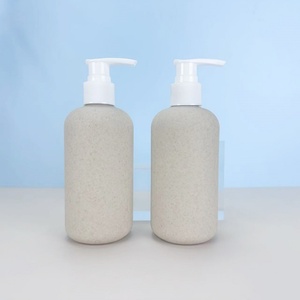 Botella y Tarro con Bomba de Paja de Trigo de 200g 250ml, Envase Biodegradable para Cosméticos, Disponible en Tienda - Product Image 2