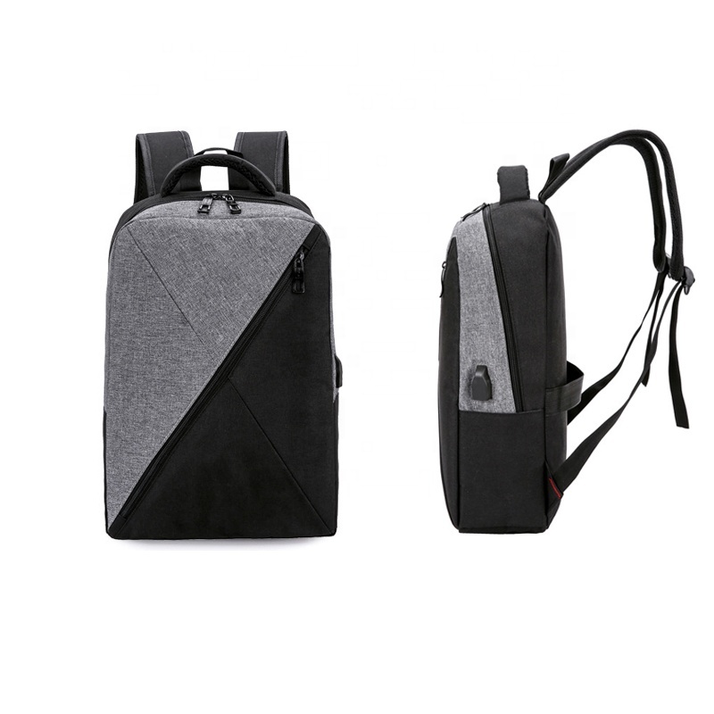 Port USB et Écouteurs Port Voyage Sac À Dos À La Mode Mélange couleur Ordinateur Portable Sac