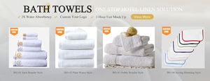 Ensemble de serviettes de spa d'hôtel 5 étoiles de luxe 100% coton blanc doux Serviettes carrées pour le visage, les mains, le bain et les enfants <span class=keywords><strong>Broderie</strong></span> de logo <span class=keywords><strong>personnalisée</strong></span> Couleur unie - Product Image 5