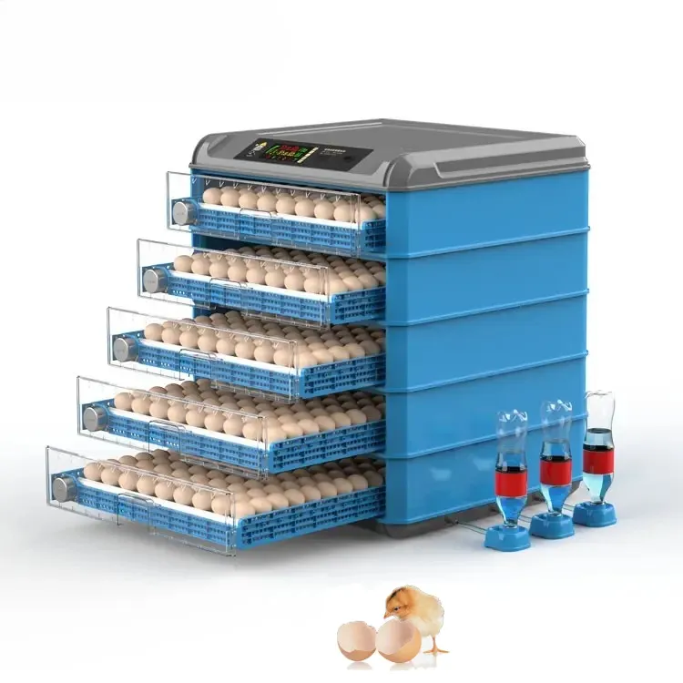 Incubatrice per uova 24-500 incubatori completamente automatici macchina da cova automatica incubatrice e schiusa per uova di gallina