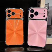 Coque de luxe pour iPhone 17 Pro Max, motif CD Aurora plaqué, antichoc, protection des 4 coins et de l'objectif de l'appareil photo
