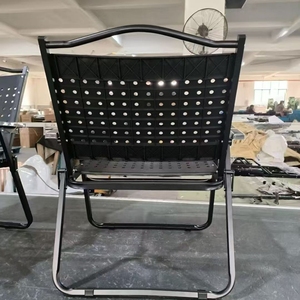 Chaises de camping Comit robustes et durables avec structure en fer de haute qualité, idéales pour les patios, la <span class=keywords><strong>pêche</strong></span> en plein air et les voyages - Product Image 6