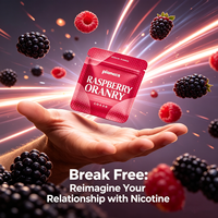 Nouvel Arrivage – Vente en Gros – Bâtonnets Inhalateurs Personnalisables avec Noyaux de Saveur Rechargeables – Inhalateur pour Arrêter de Fumer – Sachets de Recharge Goût Framboise
