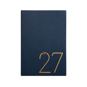 Agenda 2027 transfrontalier moderne, anglais-espagnol, planificateur de suivi de la discipline personnelle 365 jours, carnet de notes, impression personnalisée - Product Image 4
