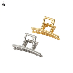 Pince à cheveux à une seule pointe de 4,5 cm, petite barrette en métal pour femmes et filles, accessoires pour cheveux - Product Image 2