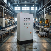 Boîtier de distribution électrique en acier basse tension IP54, très vendu, armoire de commande murale anti-effraction RAL7035