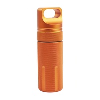 Boîte de survie pour voyages en plein air, en alliage d'aluminium, haute densité, étanche, multifonctionnelle, portable, pour le camping et la randonnée