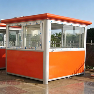 Container Prefabbricato Personalizzato con Saldatura Automatica, Mini Casa, Casetta di Sicurezza, Chiosco di Sicurezza per Punti di Guardia Commerciali e Servizi Igienici - Product Image 1