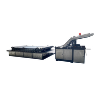 Machine semi-automatique de plastifieuse de cannelure de carton ondulé de vente chaude