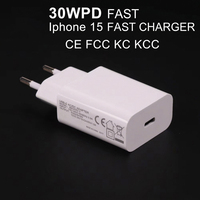 Chargeur rapide universel de bureau PD20W 30W USB Type C avec adaptateur de prise UK US EU AU pour téléphone et tablette PD 3.0 avec certification CE