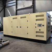 Harga Pabrik 300kva 240kw 3 Fasa Genset Diesel Kedap Suara Open Frame Mesin Yuchai dengan ATS untuk Pasokan Listrik Darurat